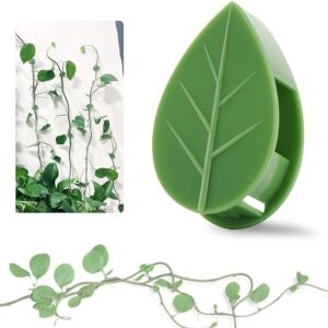 TASMAX plant support for climbers PACK OF 10 PCS leaf plant organiser clip money plant clips for wall support creeper plant support climber support for plants plant holder for wall climbing wall clips